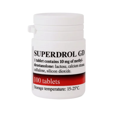 Superdrol 10 мг 100 таб. Golden Dragon